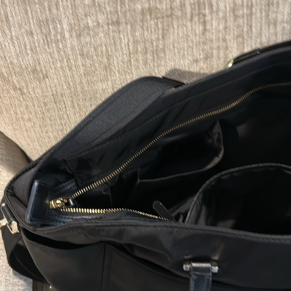Kate Spade Elegant Dawn nylon diaper bag 18 x 12 with 3 different handles - Picture 10 of 14